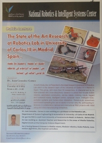 2011-03-08:Saudi Arabia: The state of the art research at Robotics Lab